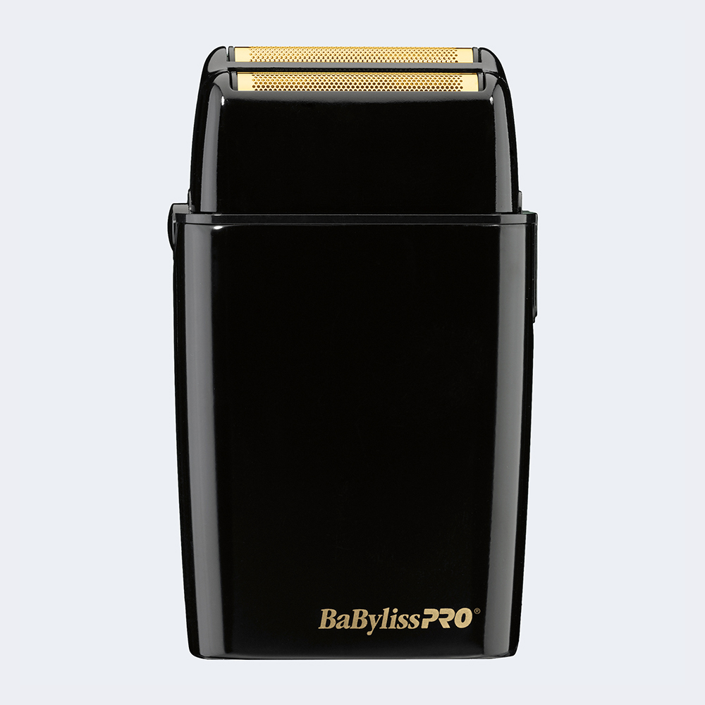 BaBylissPRO® FOILFX02™ Cordless Black Metal Double Foil Shaver